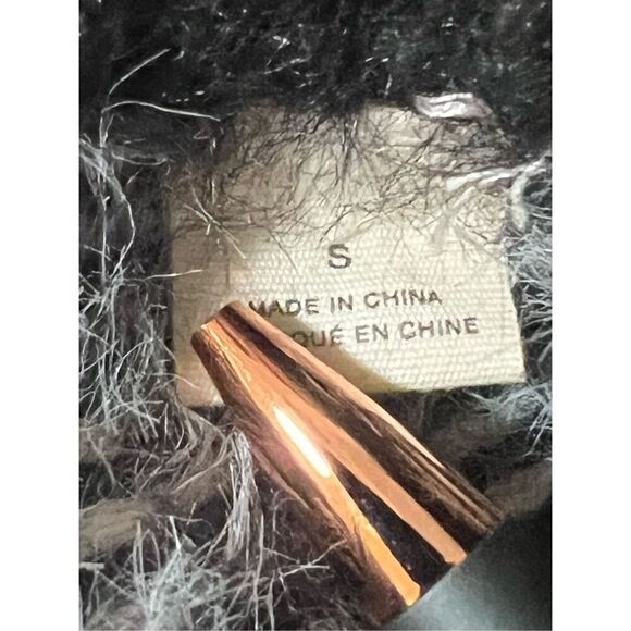 Sleeping on Snow Anthropologie cashmere blend fair aisle beaded sweater, gorgeou - Picture 15 of 15